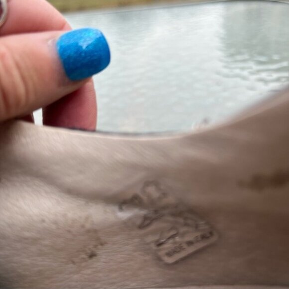 Ron White Olwyn Snakeskin Reptile Lizard Embossed Navy Sneakers - Picture 11 of 14